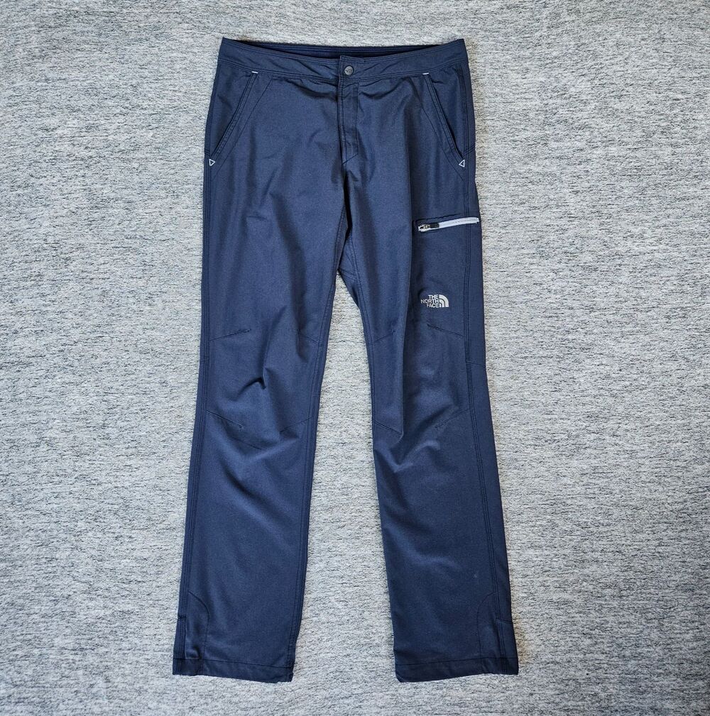 The North Face Men's 32x32 Hiking Pants Blue Regular Lightweight Outdoor Trail